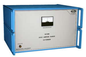 Measurements International's 6014M automated 3000 Amp high-current range extender.