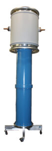 MI 7023/4000 compensated current transformer rated for 300 kV and 4000 A with minimal current division errors.