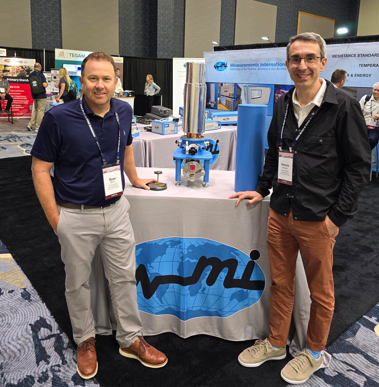 President Ryan Brown and Vice President Alessio Pollarolo Introduce Measurements International’s Latest Innovation: The 6820T Quantum Hall Resistance System