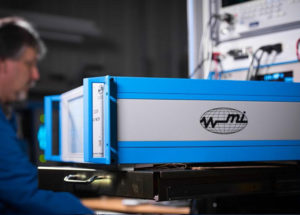 Measurements International electrical metrology equipment in a professional laboratory setting.